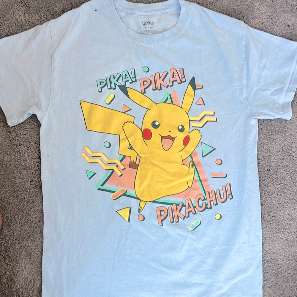 Pickachu pokemon shirt